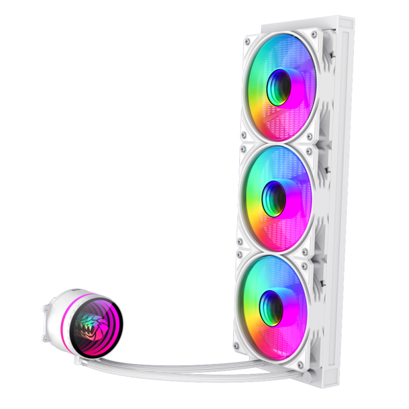 GAMEMAX IceBurg 360mm ARGB Water Cooling WH GAMEMAX IceBurg 360mm ARGB Water Cooling WH